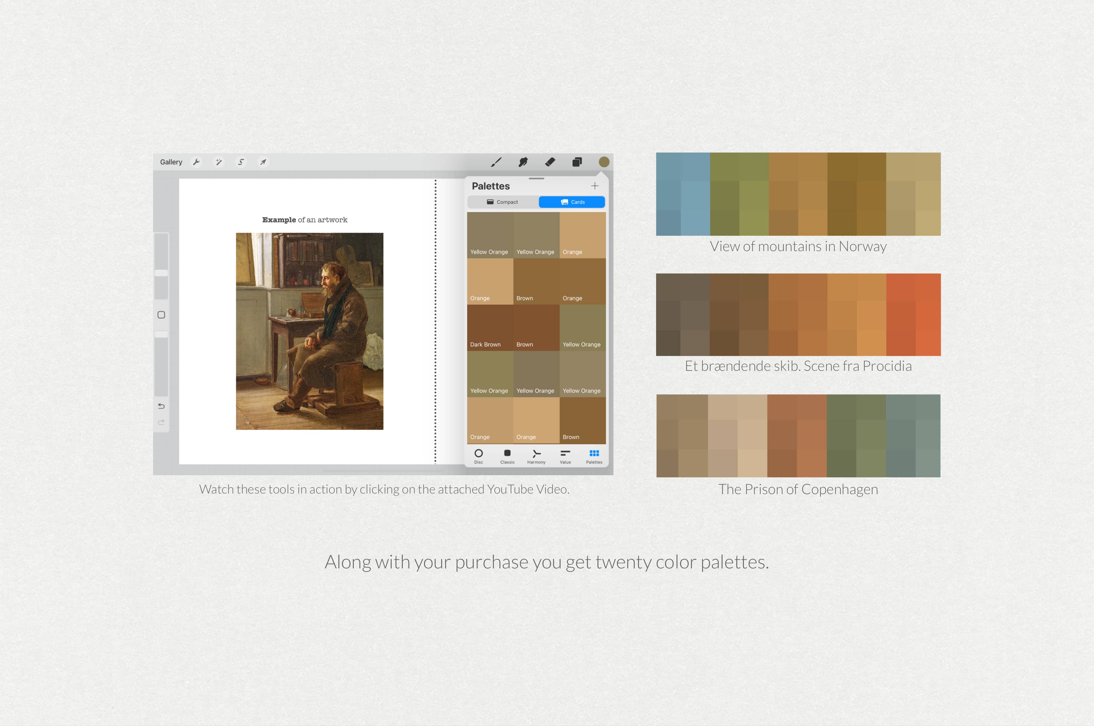 Martinus Rorbye Procreate Kit