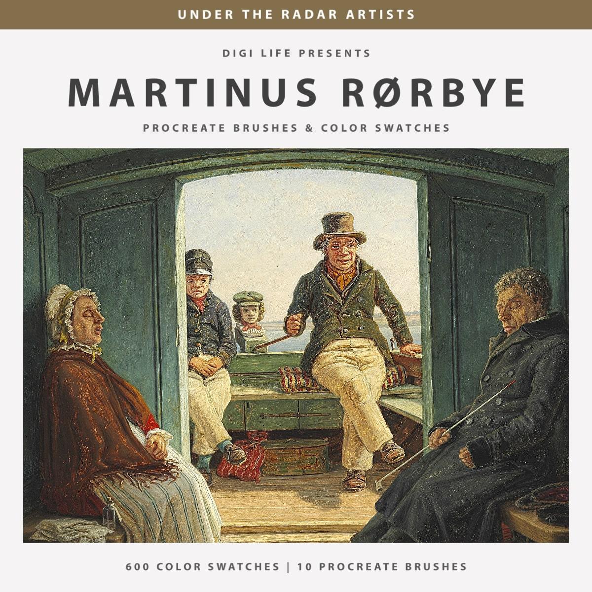 Martinus Rorbye Procreate Kit