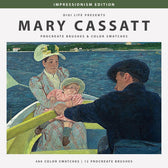 Mary Cassatt Procreate Brushes & Color Palettes