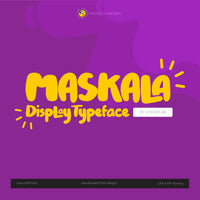 Maskala Typeface