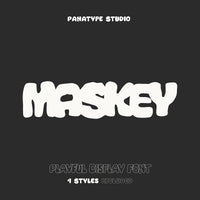 Maskey - Playful Display Font
