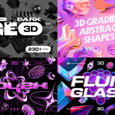 MASSIVE 3D BUNDLE - 2000+ elements