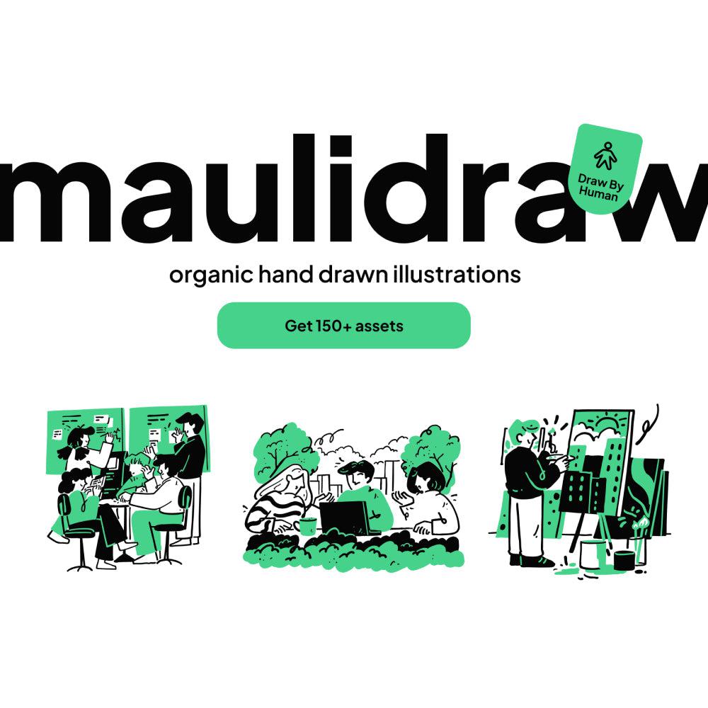 Maulidraw Organic Hand Drawn Illustratrions