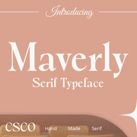 Maverly – Serif Typeface