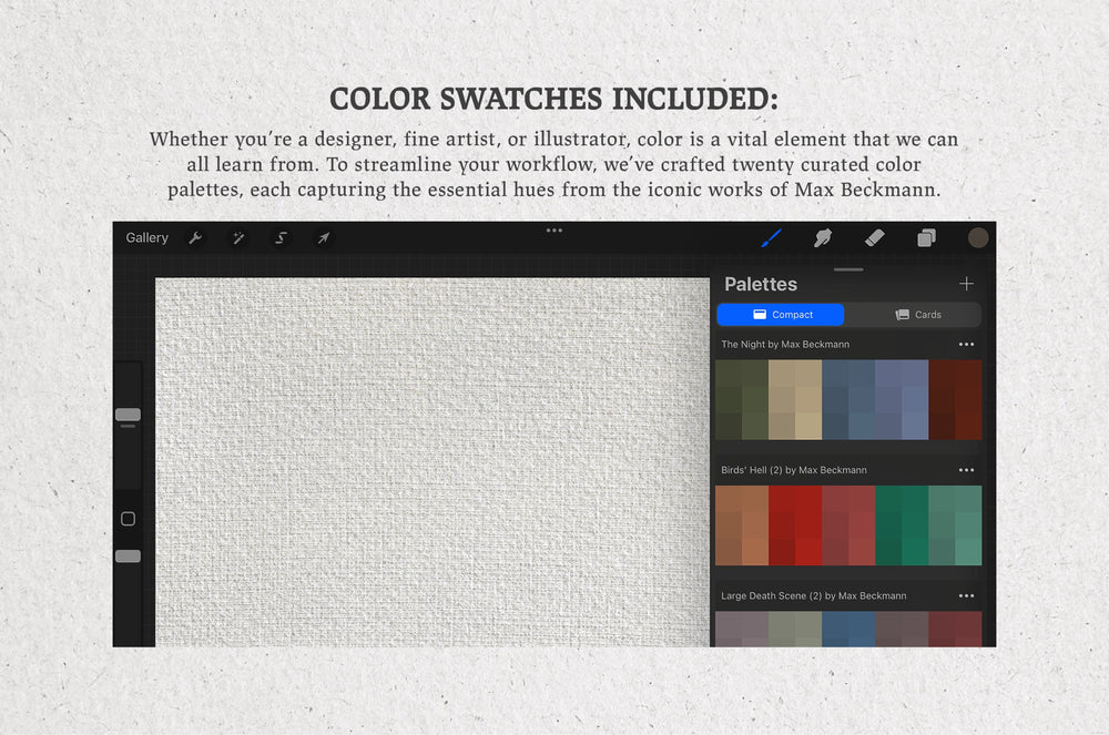 Max Beckmann Procreate Kit by Digi Life – Studio 2am