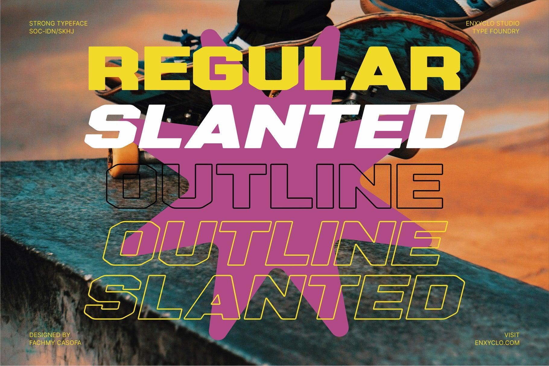 Maxi Power - Sport Font