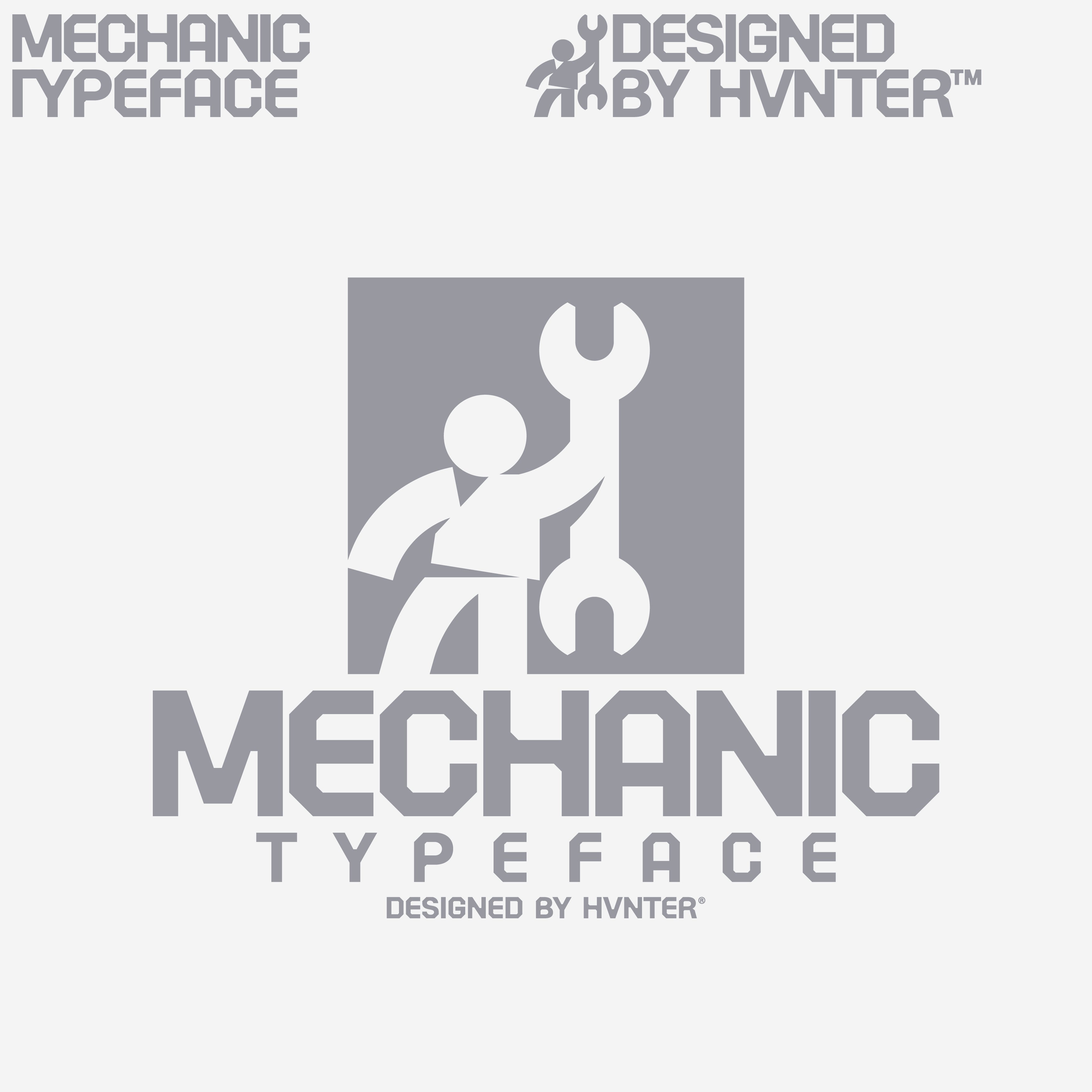 Mechanic Typeface