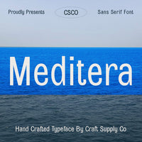 Meditera – Condensed Sans Serif