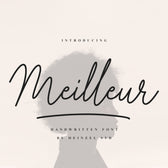 Meilleur Elegant Handwritten Font