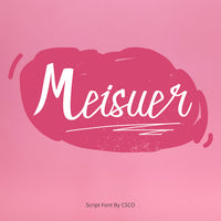 Meisuer – Handwritten Font