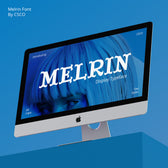 Melrin – Display Typeface