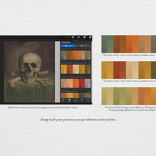 Memento Mori Procreate Kit