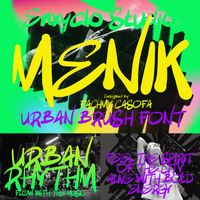 MENIK — Urban Brush Font