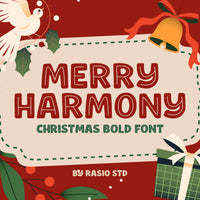 Merry Harmony Christmas Bold Font