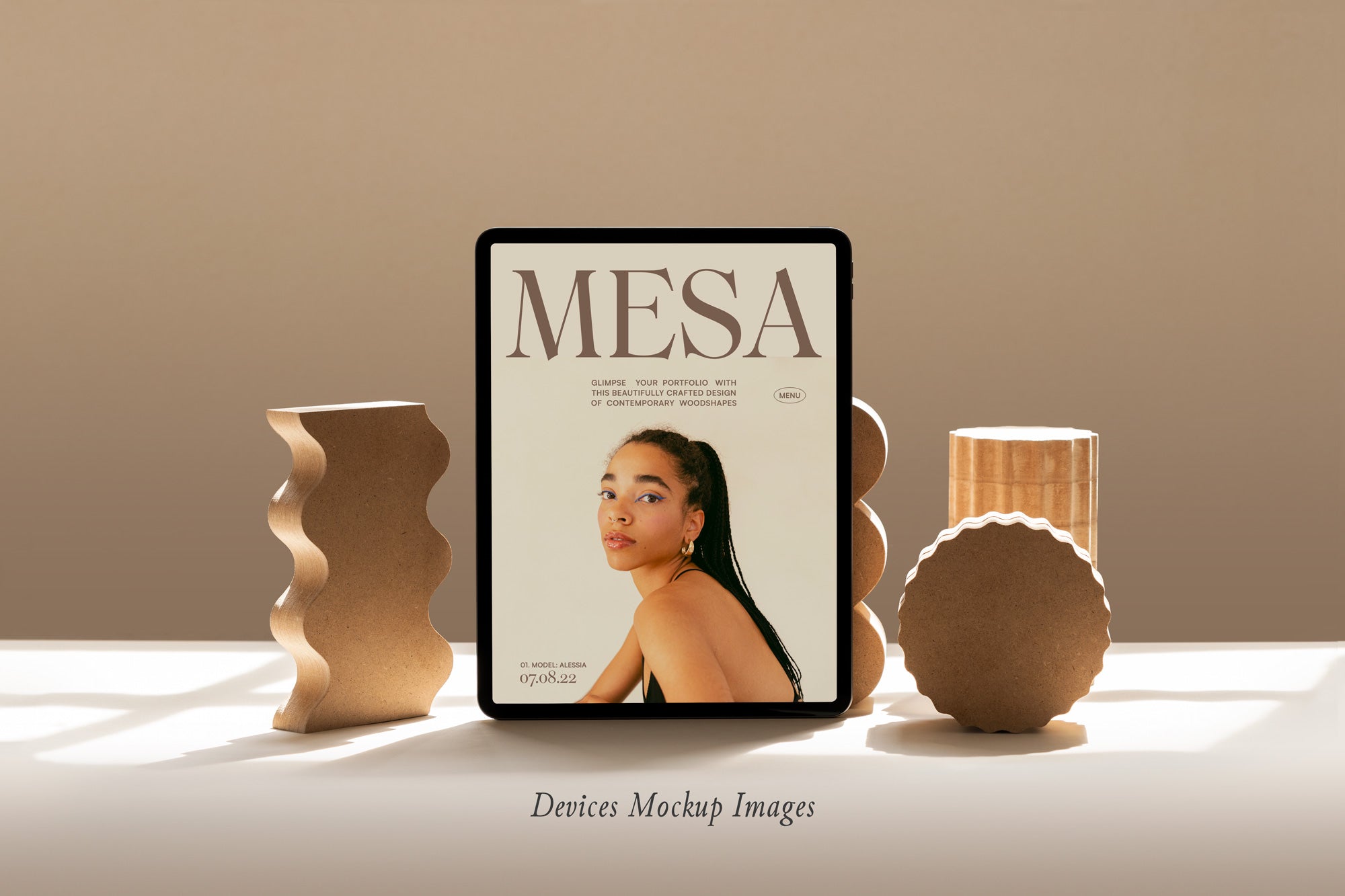 Mesa - Digital Devices Mockups