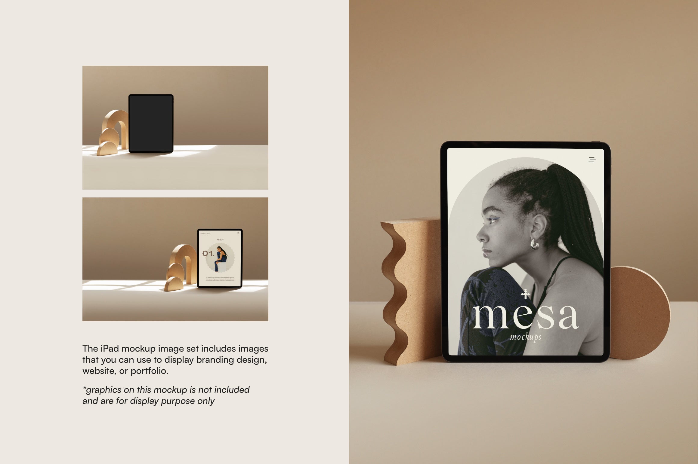 Mesa - Digital Devices Mockups