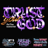 Metallic Chrome Typography Text Effect