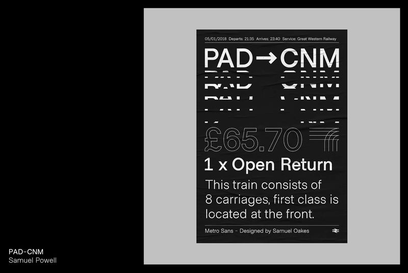 Metro Sans - Famille complète