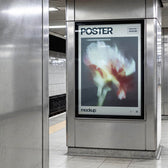 Metro Station Poster Mockup
