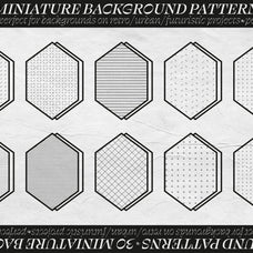 Micro Vector Pattern Set