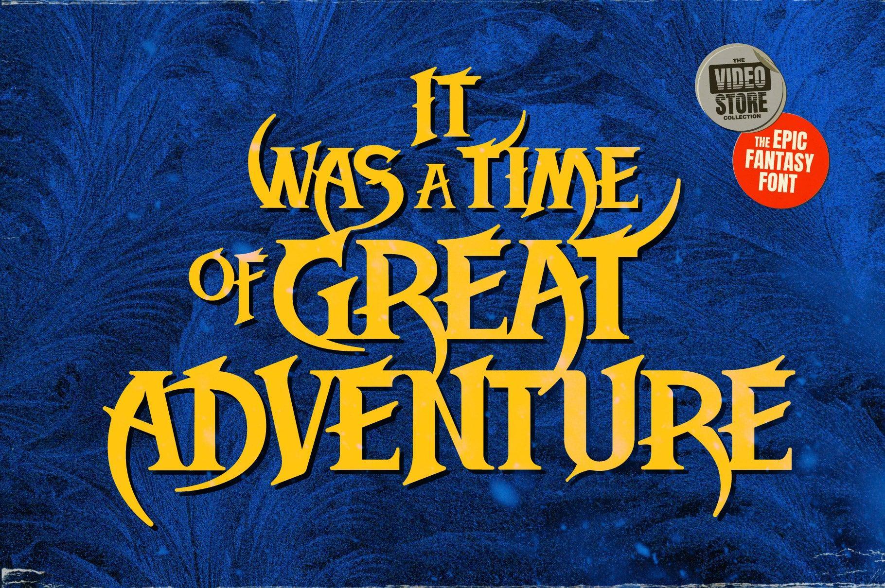 Midwinter Fire: A Gothic Fantasy Font