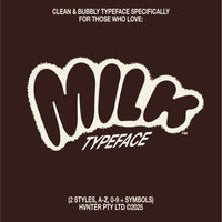 Milk Typeface