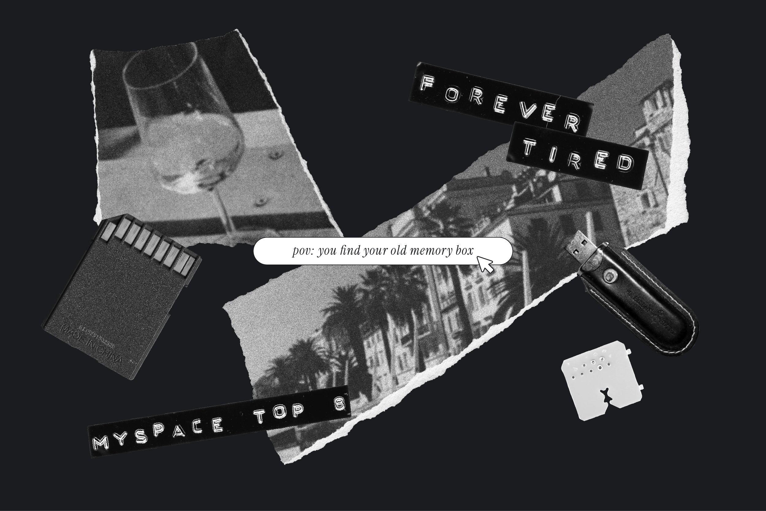 MILLENNIAL JUNK Retro Collage Kit