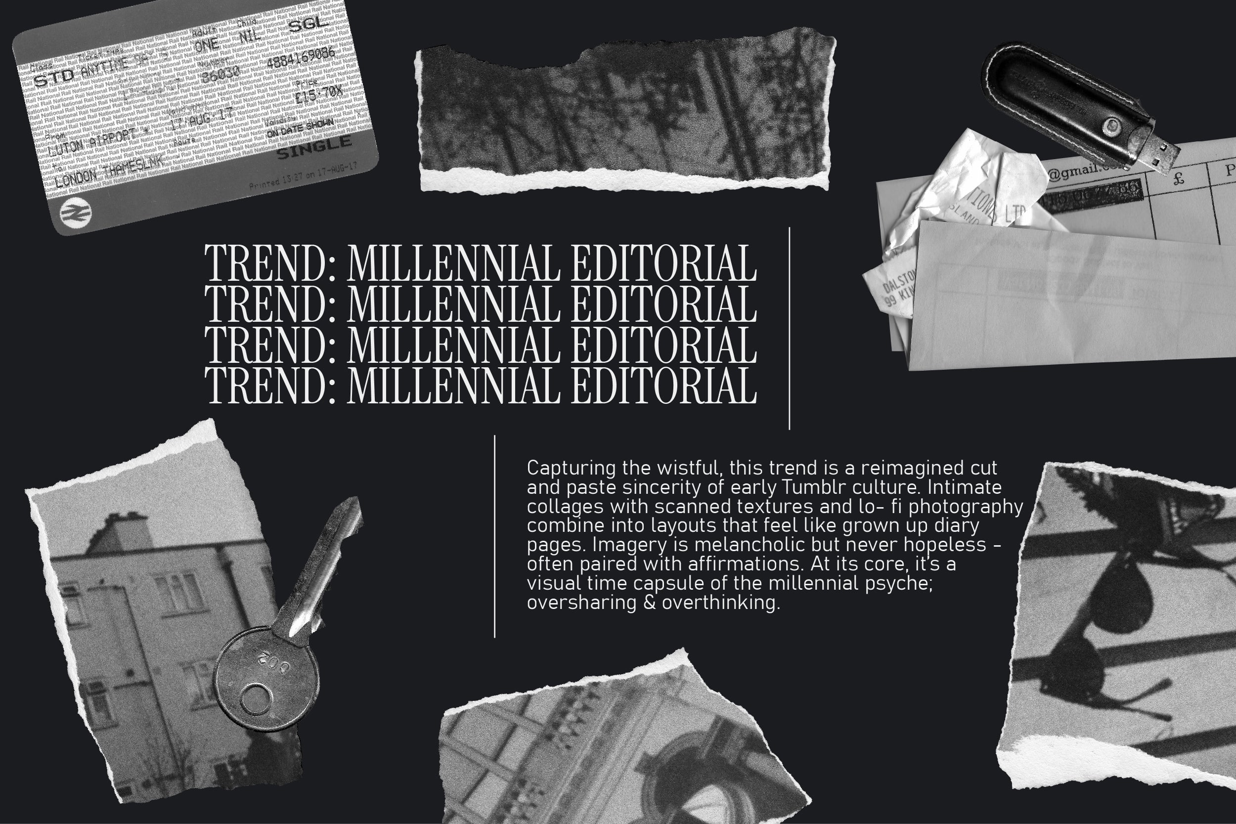 MILLENNIAL JUNK Retro Collage Kit