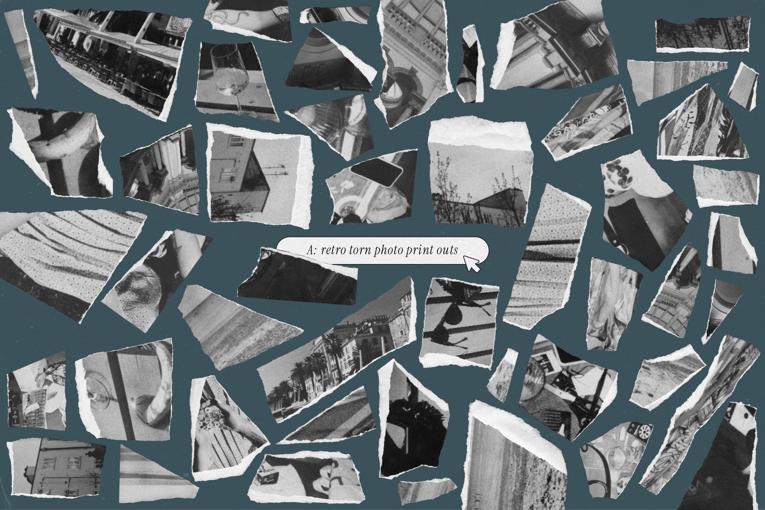 MILLENNIAL JUNK Retro Collage Kit