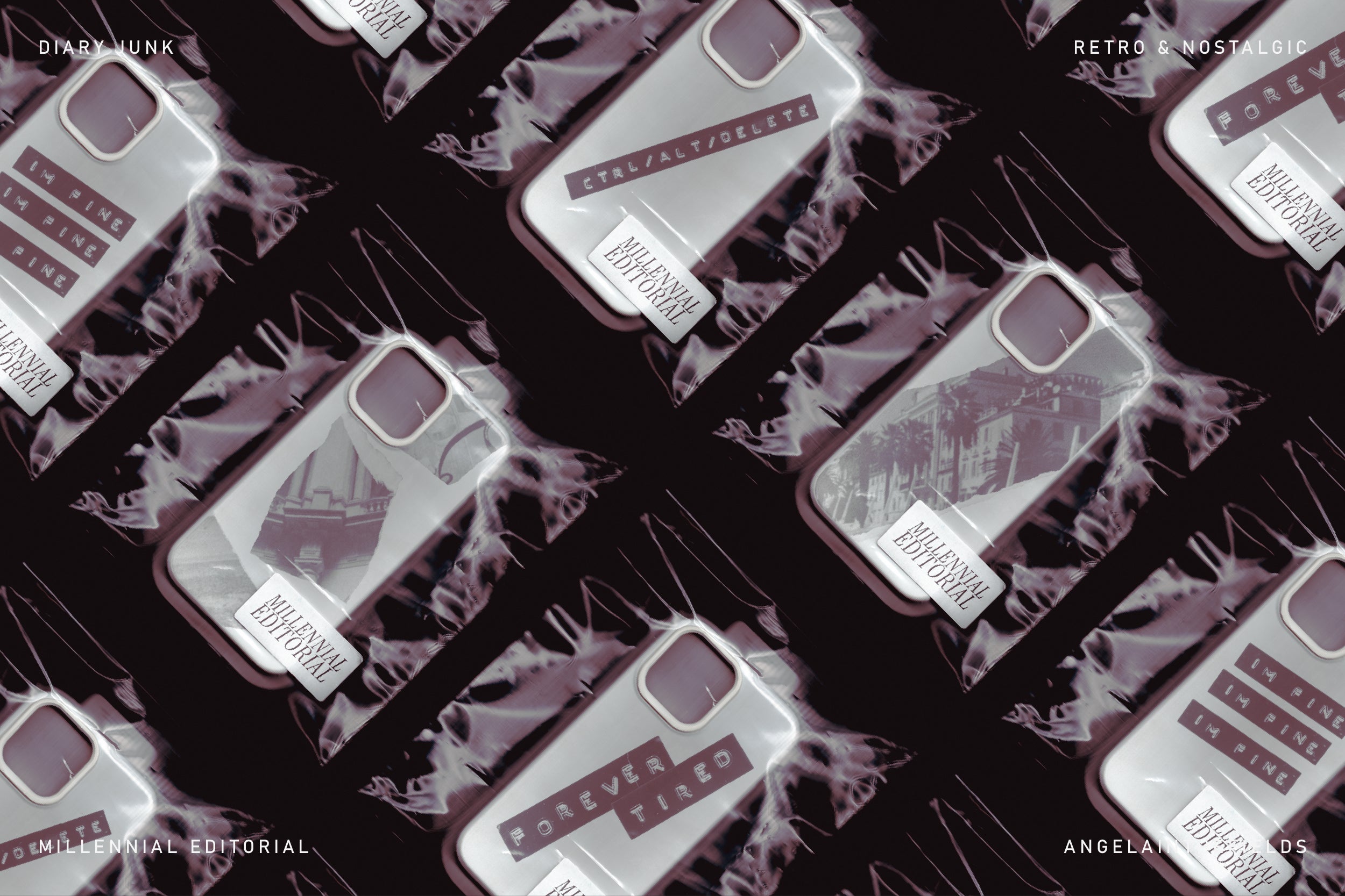 MILLENNIAL JUNK Retro Collage Kit