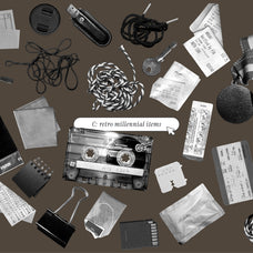 MILLENNIAL JUNK Retro Collage Kit