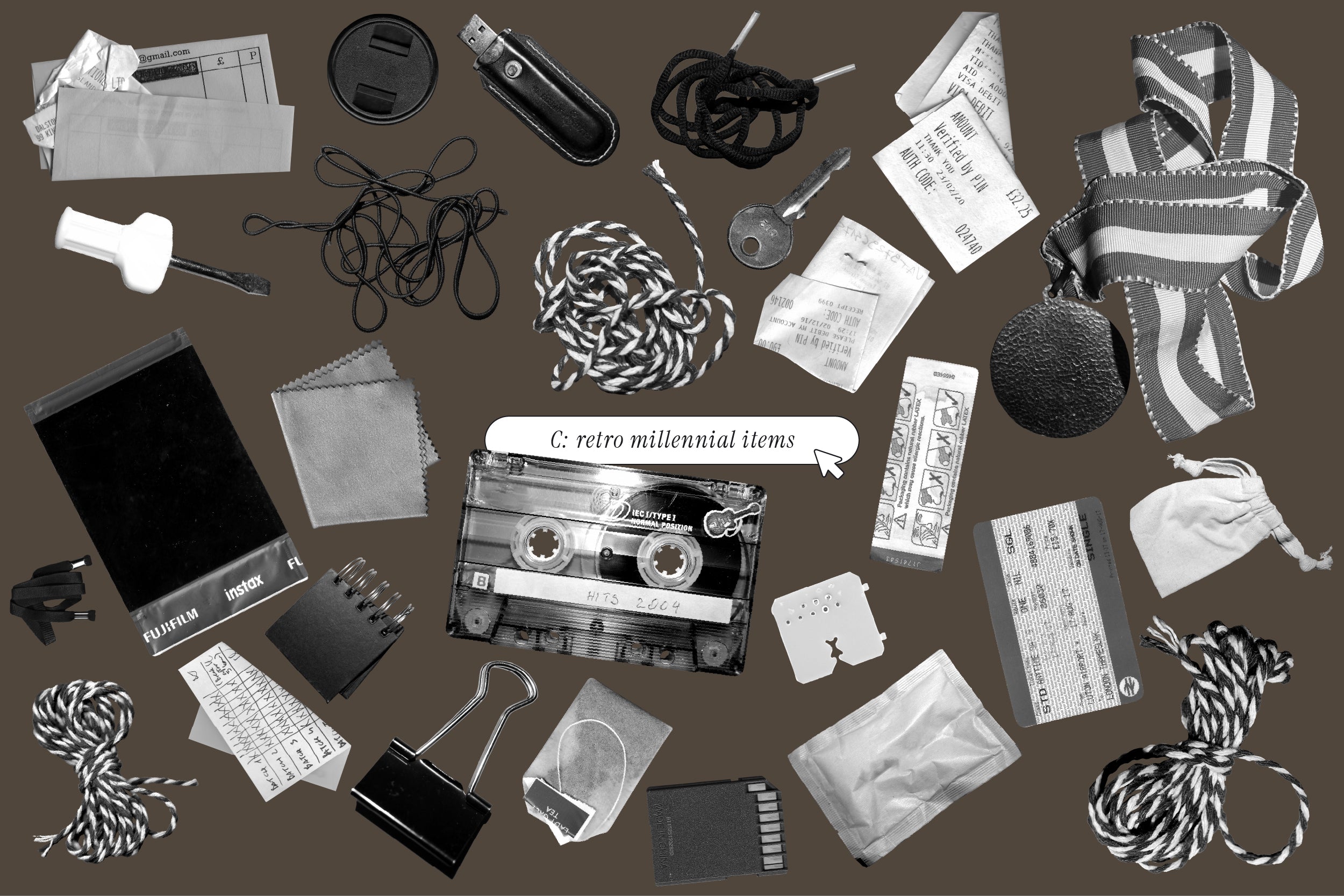 MILLENNIAL JUNK Retro Collage Kit