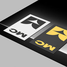 Minimalist 85x55 Double Card Mockup