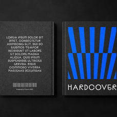 Minimalist Hardcover Book Mockups