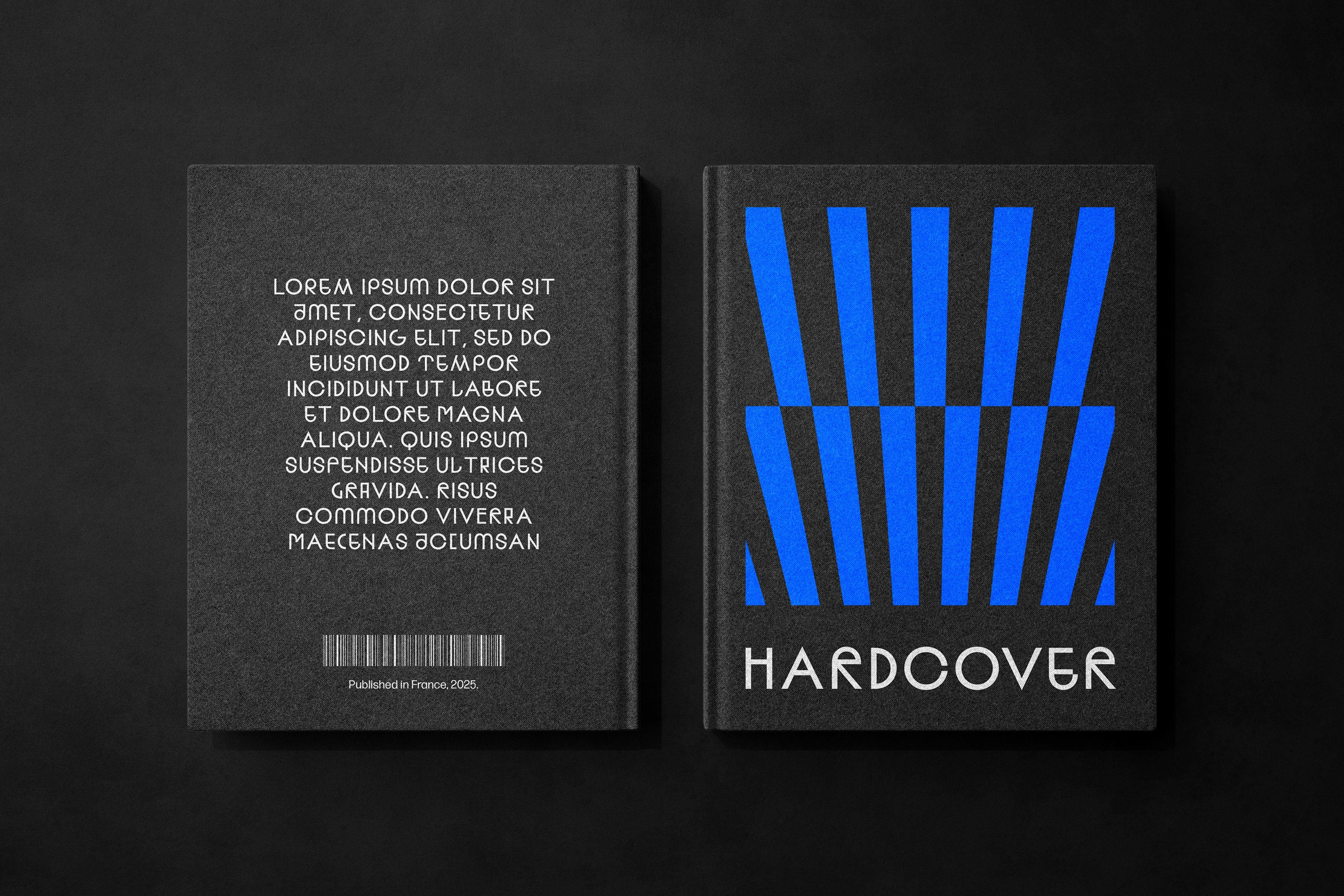 Minimalist Hardcover Book Mockups