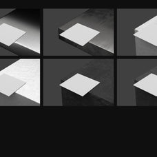 Minimalist Square Card Mockup
