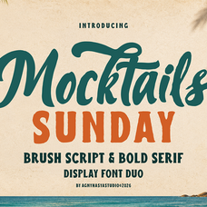 mocktails-sunday-tropical-vintage-font-duo-agnyhasyastudio-2.png