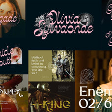Modern Font Mega Bundle (Vol.01)
