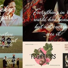 Modern Font Mega Bundle (Vol.01)