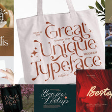 Modern Font Mega Bundle (Vol.01)