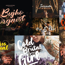 Modern Font Mega Bundle (Vol.01)