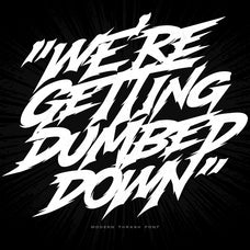 Modern Thrash Font