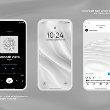 Modern White 3D Shapes