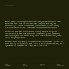 Modex sans