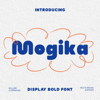 Mogika Display Bold Font