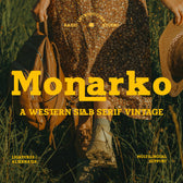 Monarko Western Slab Serif Vintage Font