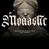Monastic - Gothic Blackletter Font