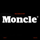 Moncle Bold Display Font