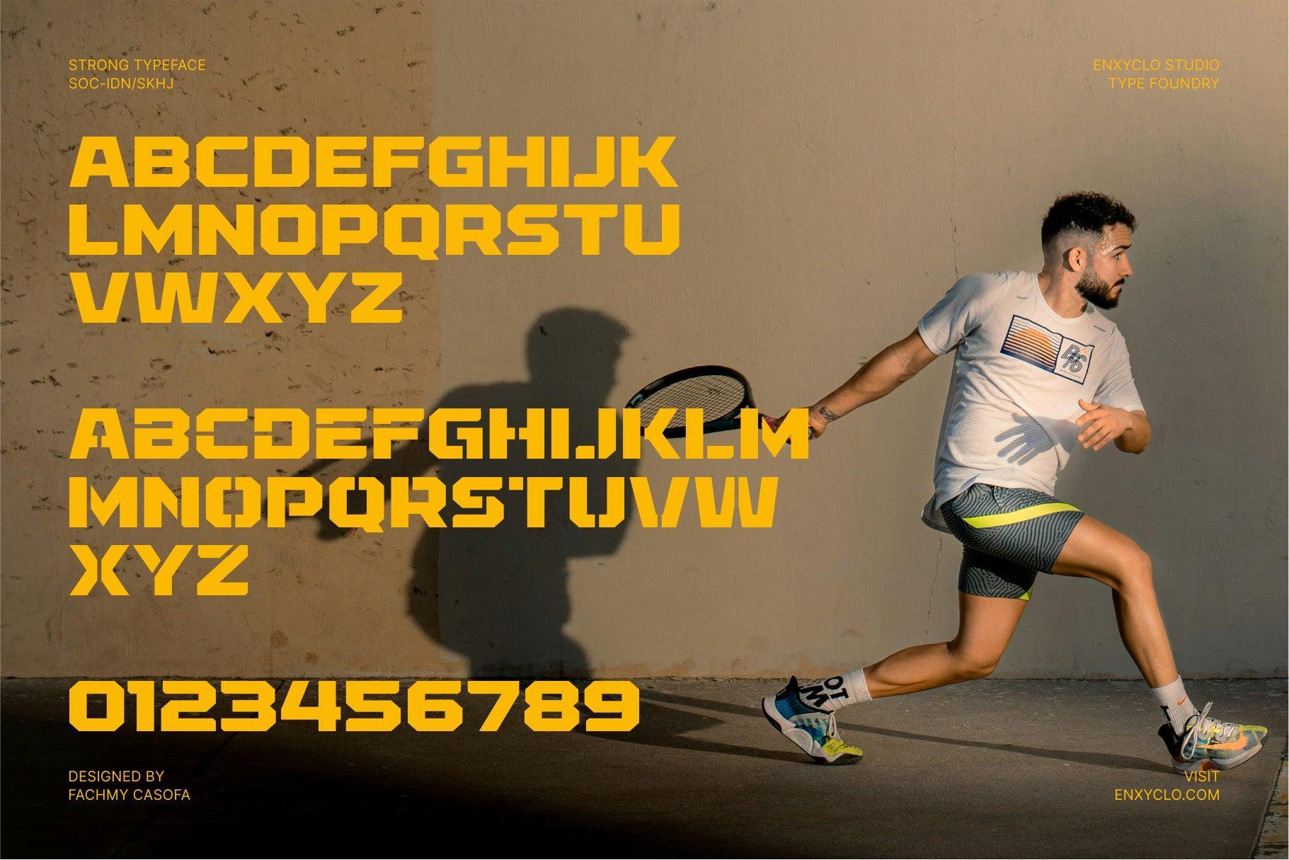 Monster Beast - Sport Font