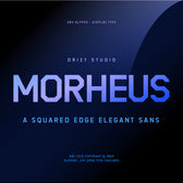 Morheus – Squared Edge Elegant Sans Font